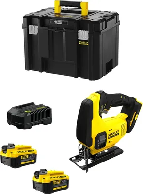 Immagine prodotto di Seghetto alternativo STANLEY FatMax SFMCS600M2T (2 x 4,0 Ah + caricabatterie + TSTAK VI)