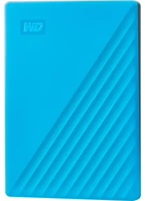 Obrázek produktu pro Western Digital My Passport, 2 TB, 3.2 Gen 1 (3.1 Gen 1), Modrá