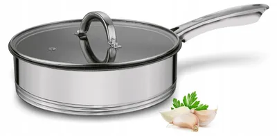 Produktbild von Konighoffer Petra Edelstahl-Stieltopf mit Deckel 24 cm