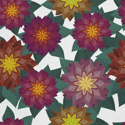 Obrázek produktu pro OUTDOOR DECOSTOFFE OXFORD - Motiv Blumen 5