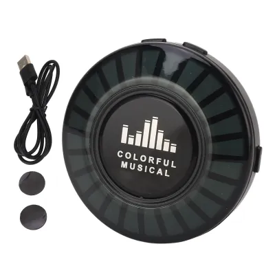 Obrázok produktu pre Farebný reproduktor s kostným vedením, univerzálny basový stereo zvuk, RGB snímač, typ C, 400 mAh, Bluetooth reproduktor do auta a domácnosti