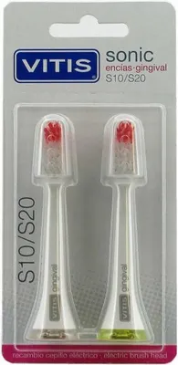 Immagine prodotto di Vitis Sonic spazzole di ricambio gengivali extra morbide confezione da 2 pz