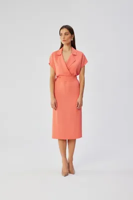 Produktbild von Stylove Midikleid für Frauen Ivoron S363 Pommern L