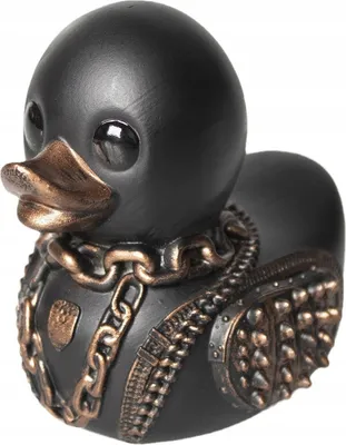 Immagine prodotto di PAPERINO GOTHIC SLAVE METALLO PESANTE Nero 15cm per la vasca da bagno PRESENTE