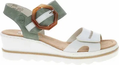 Zdjęcie produktu dla Sandały damskie Rieker 67476-81 grun combi 37