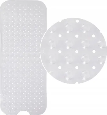 Produktbild von Sepio Badewannenmatte Farblos 99x40 cm, Duschmatte rutschfest, Antirutschmatte Badewanne, Duschmatte, Rutschmatte Badewanne, Bathroom Mat