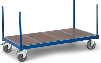 Produktbild von Rollcart Rungenwagen mit Holzboden, Ladefläche:2000x800 mm