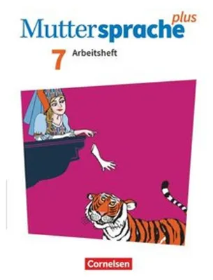 Obrázok produktu pre Muttersprache plus 7. Schuljahr. Arbeitsheft mit Lösungen