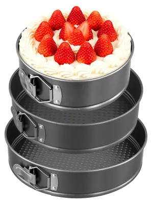 Springform-Set 3-teilig, 20/24/28 cm, antihaftbeschichtet