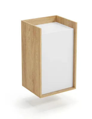 Obrázok produktu pre MOB, Skrinka - Mozelle 1D (hikor + biela)