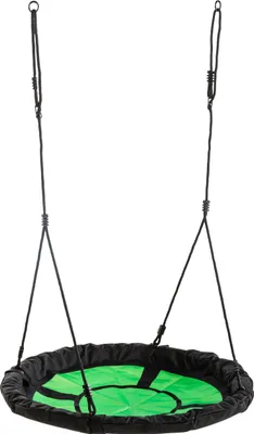 Produktbild von Nestschaukel 100cm Garten Apfelgrün Rundschaukel 150kg EN 71 Kinderschaukel