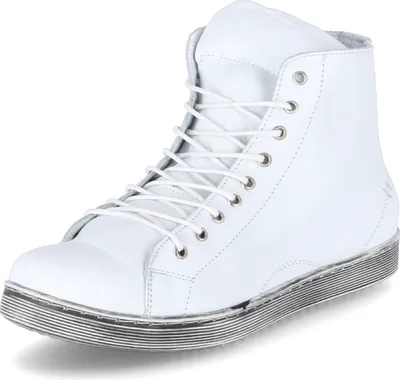 Produktbild von Andrea Conti Stiefeletten Damen Leder Weiß Größe: 37
