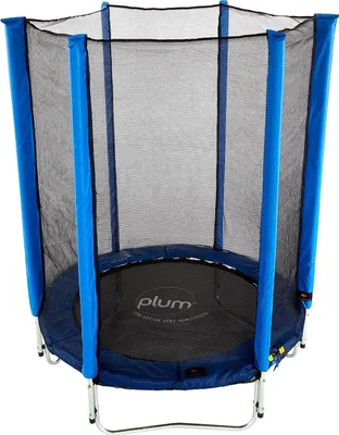 Obrázok produktu pre Trampolína Plum junior s bezpečnostnou sieťou modrá 4 ft
