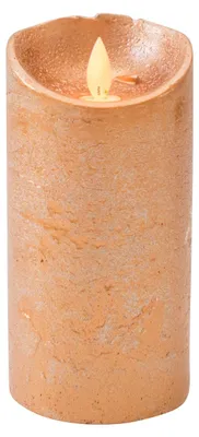 Produktbild von Anna's Collection Gefuhrte stumpfe Kerze - Kupfer - 15 x D7,5 cm