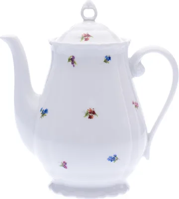 Produktbild von Kaffeekanne mit Deckel, Porzellan, Verona, 1,25 l, Handapparat, G. Benedikt