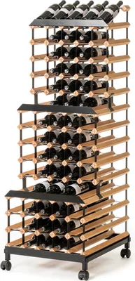Immagine prodotto di Raxi, Classix 4090MS Scaffale per vino, faggio, 90 bottiglie