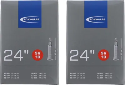 Produktbild von Schwalbe 2x Schlauch SV10 (47/62-507) - 24 Zoll