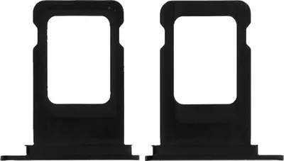 Produktbild von Avizar, Nano-SIM-Kartenhalter für Apple iPhone XR, Schwarz