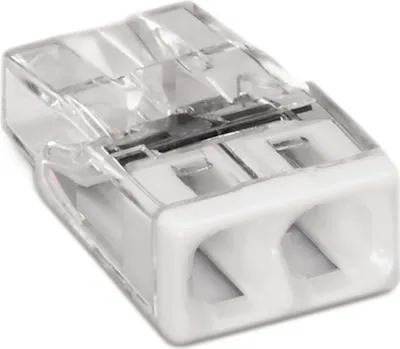 Produktbild von WAGO Verbindungsklemmen 2273-202 | 2 Leiter, bis 2,5 mm², 100 Stück, COMPACT Verbindungsklemme für eindrähtige Leiter, bestätigte Anwendungssicherheit, kleinstmögliche Bauform