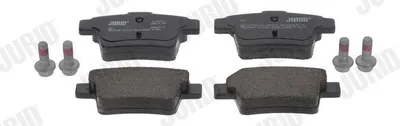 Produktbild von JURID Bremsbeläge Satz Hinten für FORD MONDEO III Kombi (BWY) 573218J