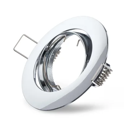 Produktbild von Einbaustrahler Chrom schwenkbar 68mm max. 50W