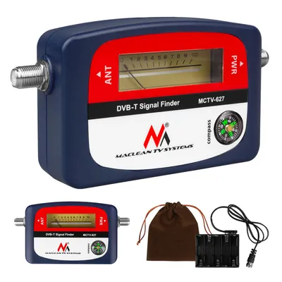 Image de DVB-T satellite Sat Finder Digital TV Terrestrial Signal Strength Meter Maclean