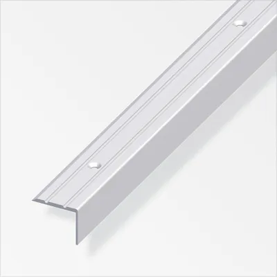 Produktbild von alfer Treppenprofil 1 m, 25 x 20 mm Aluminium eloxiert silber
