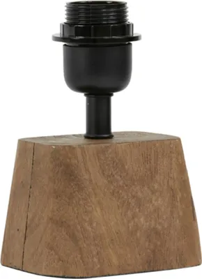 Obrázek produktu pro Light & Living - stolní lampa - Kardan - hnědá - dřevo - samostatné svítidlo - E27 - 8304764