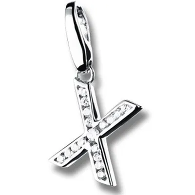 Produktbild von Giorgio Martello 82-801219 Charms Damen Charm Silber Buchstabe X