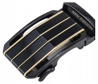 Produktbild von MODERN MAN Automatikschließe Herren Schwarz-Gold