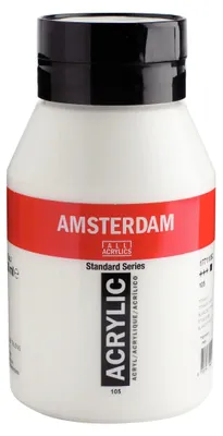 Productafbeelding van Acryllakverf, Titanwit, 1000 ml, van hoge kwaliteit
