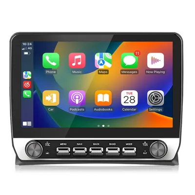 Produktbild von 10.''carplay 6+128G Android15 Für Geeignet VW Multivan T5 Transporter T5 2008-2015 Autoradio 8Kern GPS Navi 4GSIM BT DAB+ RDS GPS WIFI SWC