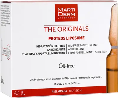 Produktbild von MartiDerm THE ORIGINALS Proteos Liposome, Mischhaut, ölige Haut, Empflindliche Haut, 20 ml