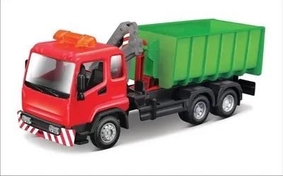 Productafbeelding van Bburago vrachtwagen met container