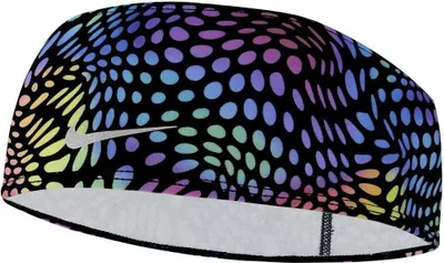 Image de NIKE 9038/263 Nike Dri-Fit Swoosh Headba 6969 930 noir/turquoise dynamique/si Taille unique