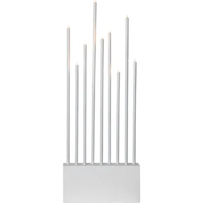 Produktbild von Star Trading 644-07, Leichte Dekorationsfigur, Weiß, IP20, Weiß, 9 Glühbirne(n), E5