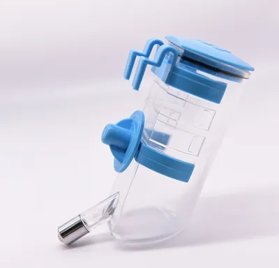 Immagine prodotto di INF Distributore d'acqua sospeso per animali domestici - Sicuro e  Blu S