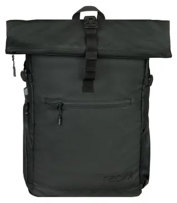 Produktbild von neoxx Freizeitrucksack Rucksack mit Laptopfach Vibe Roll Top Backpack 19L Urban schwarz