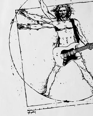 Produktbild von style3 Vinci Rock Herren T-Shirt musik festival