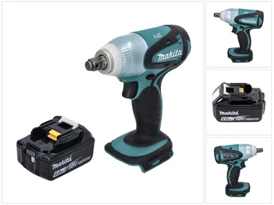 Produktbild von Makita DTW 251 G1 Akku Schlagschrauber 18 V 230 Nm 1/2" + 1x Akku 6,0 Ah - ohne Ladegerät