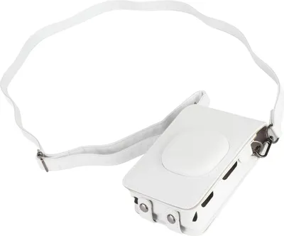 Obrázek produktu pro Kompaktní pouzdro zPolyuretankůže na instantní fotoaparát s popruhem přes rameno, kompatibilní s fotoaparátem Fuji Mini LiPlay