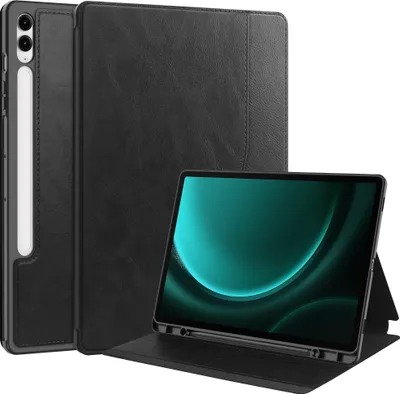 Produktbild von Hülle für Samsung Galaxy S9+ Plus/FE X810/X610 SM-X810N SM-X816B SM-X818U SM-X610N SM-X616B SM-X618U 12.4 Zoll Smart Cover Etui mit Standfunktion und Auto Sleep/Wake Funktion