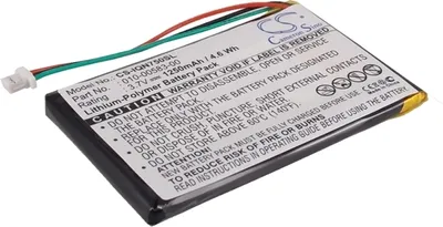 Produktbild von TECHTEK Akku Kompatibel mit [Garmin] Nuvi 750, Nuvi 755, Nuvi 755T Ersetzt 010-00583-00