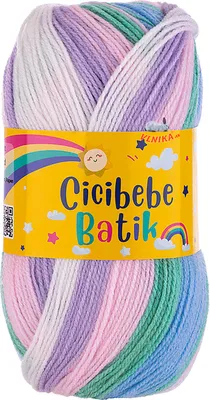 100g Farbverlaufsgarn Cicibebe Batik 78 Traumtänzer