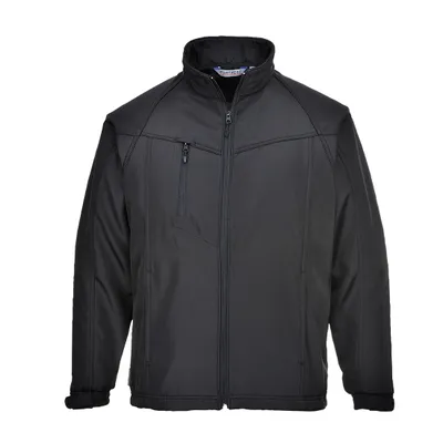 Obrázek produktu pro Portwest TK40 Oregon Pánská softshellová bunda Black Velikost XL