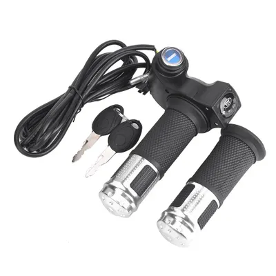 Zdjęcie produktu dla Uniwersalny wskaźnik napięcia LED z obrotowym uchwytem, do rowerów elektrycznych/skuterów elektrycznych 12-99 V, srebrny, 1 para
