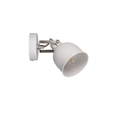 Produktbild von Kanlux Wand-Deckenleuchte DERATO E14 Weiß/Silberfarben 35641