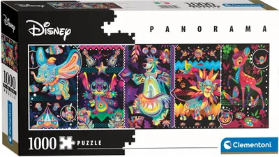 Image de Clementoni Panorama Puzzel Disney Classics, 1000st.