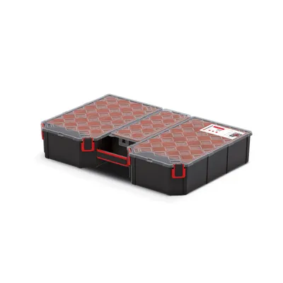 Obrázek produktu pro 3x Box na sortiment TAGER 390x577x105 Box na sortiment Box horský Třídicí box Kunststof