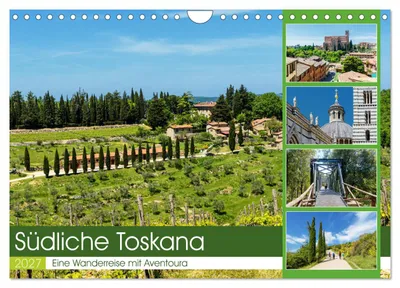 Produktbild von Südliche Toskana (Wandkalender 2027 DIN A4 quer), CALVENDO Monatskalender